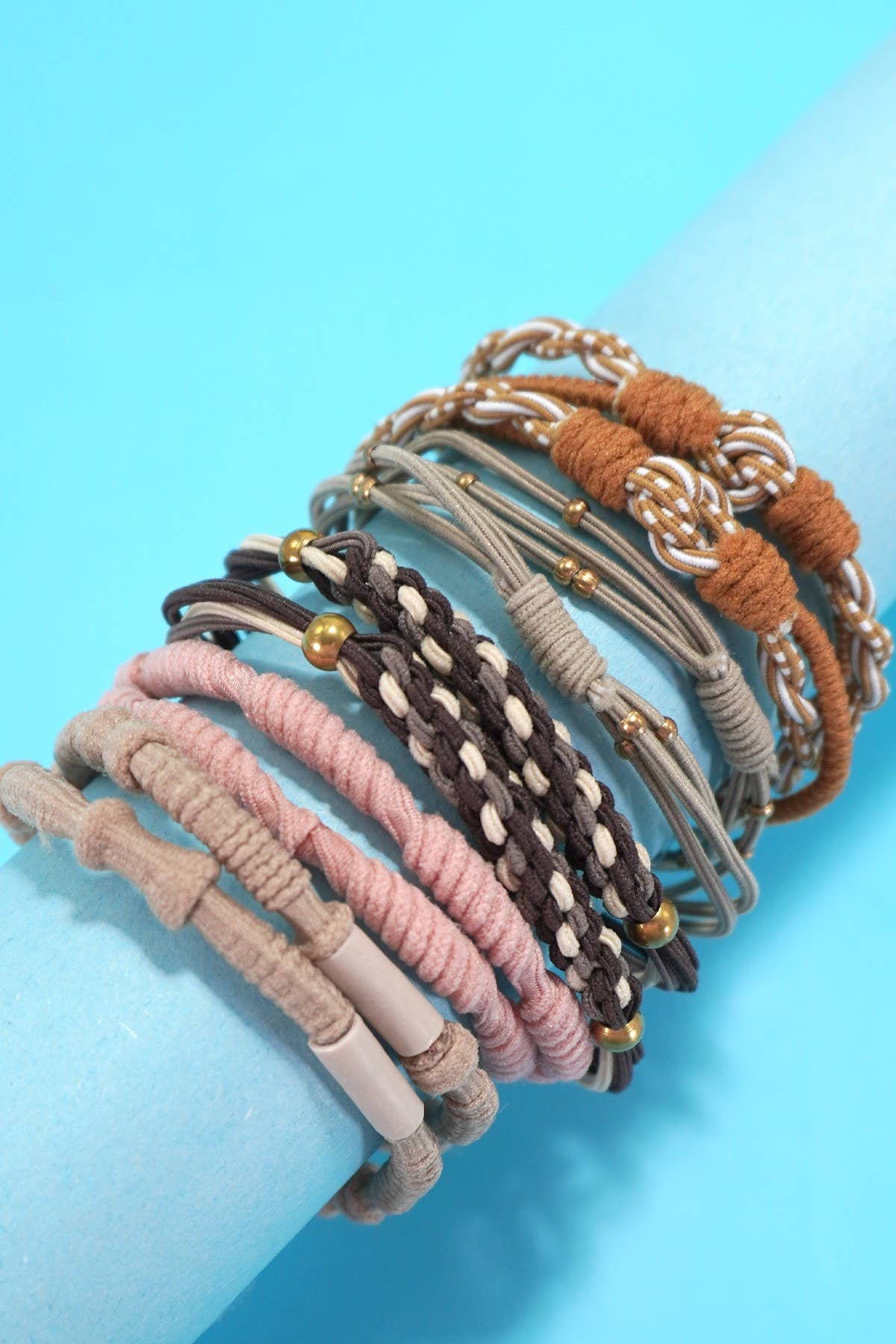 BOHO DUAL FUNCTION BRACELET HAIR TIES | 40BH102