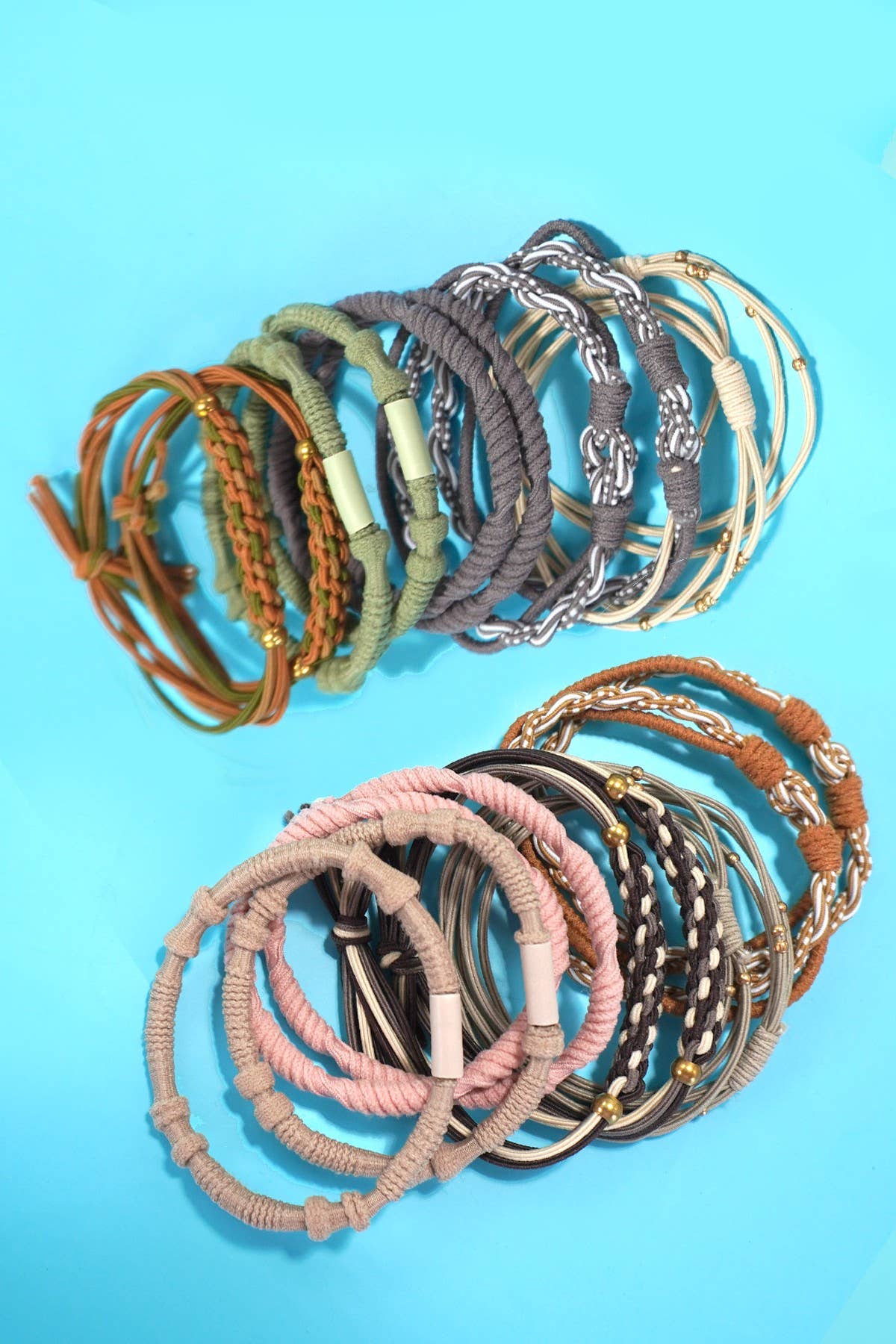 BOHO DUAL FUNCTION BRACELET HAIR TIES | 40BH102