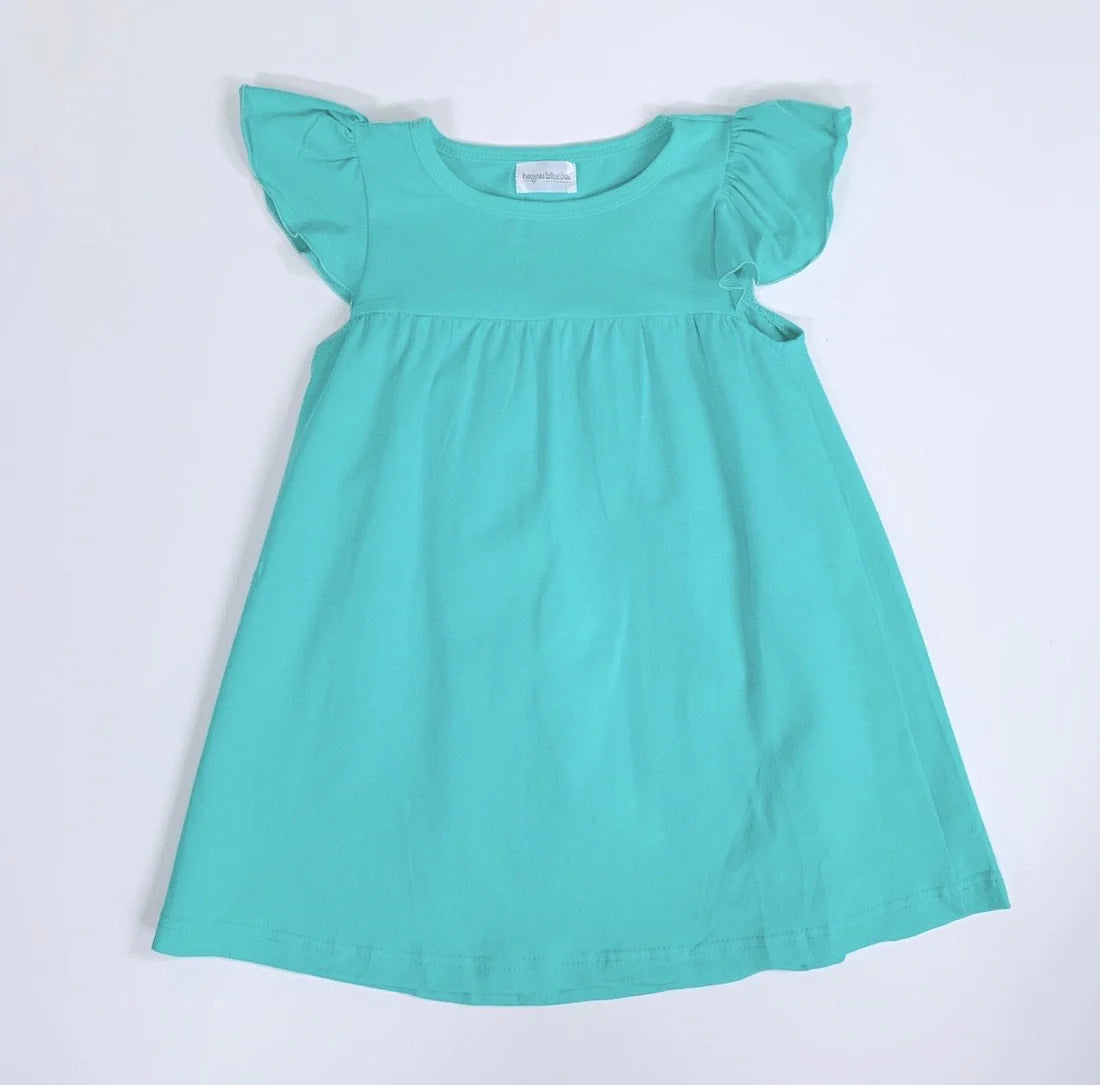 Flutter Sleeve Dress LISTING 1- MORE COLORS IN NEXT LISTING