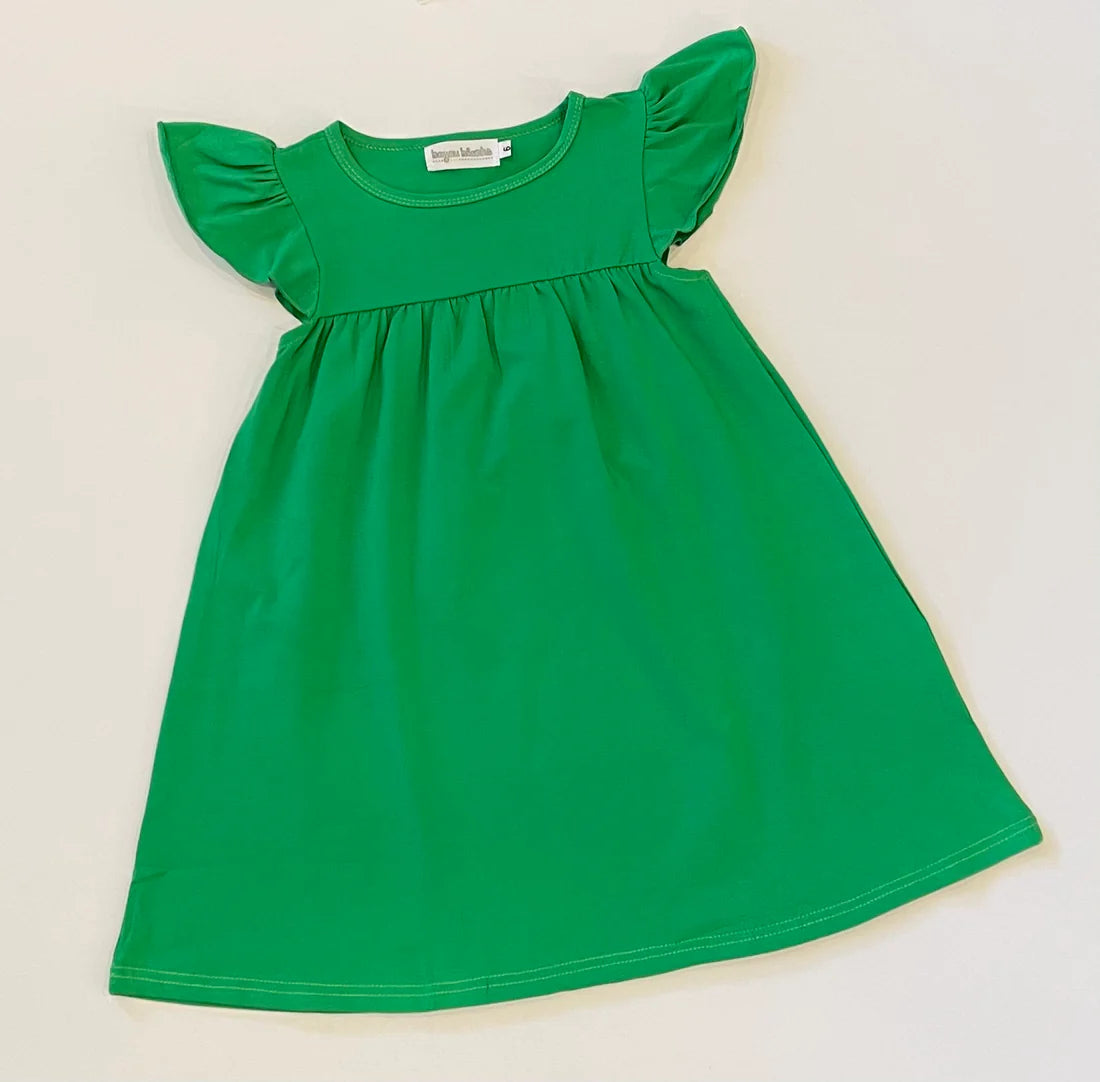 Flutter Sleeve Dress LISTING 1- MORE COLORS IN NEXT LISTING
