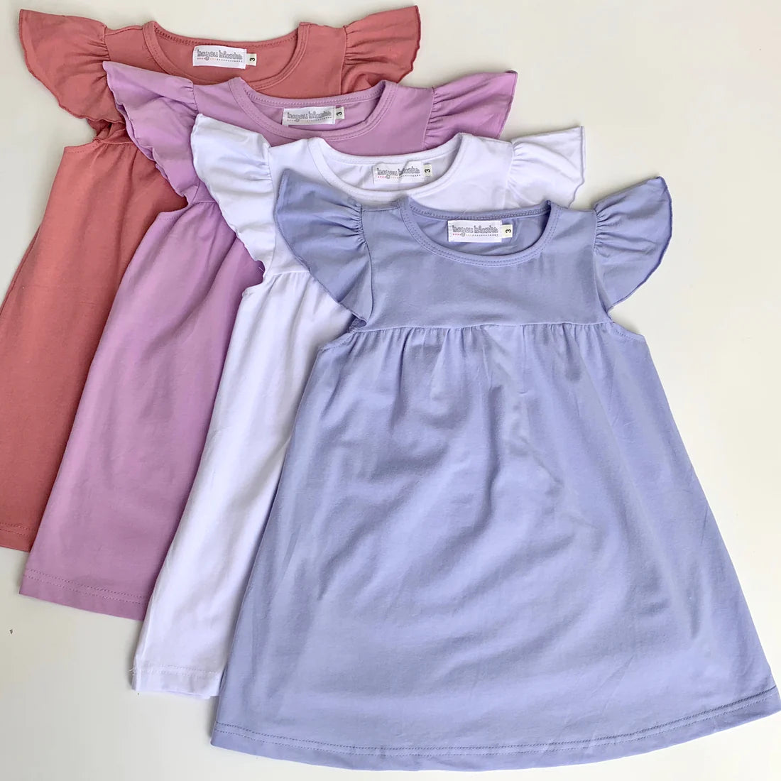 Flutter Sleeve Dress LISTING 1- MORE COLORS IN NEXT LISTING