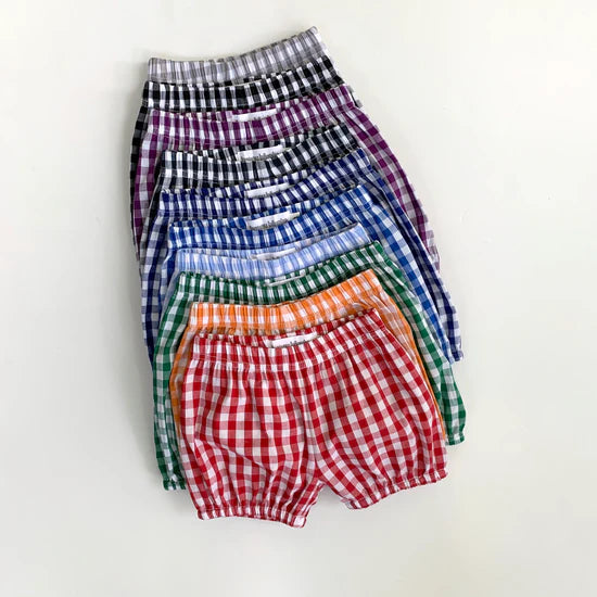 Gingham BUBBLE Shorts