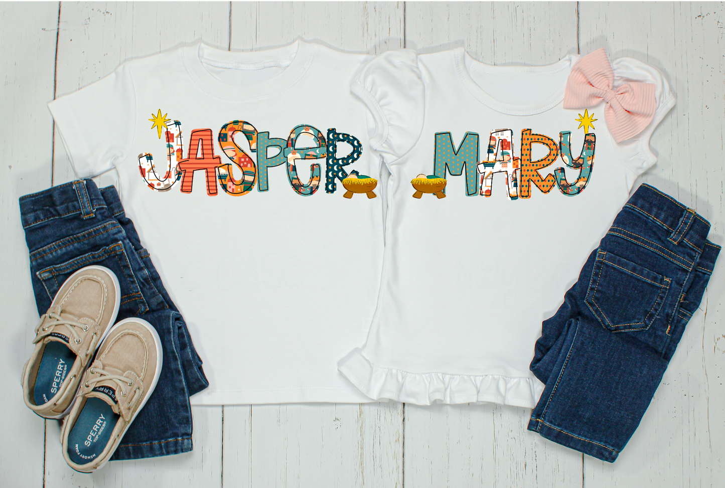 Nativity name sub shirt