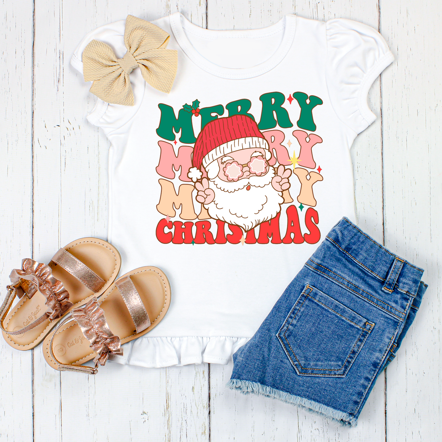 Preppy Santa sub shirt