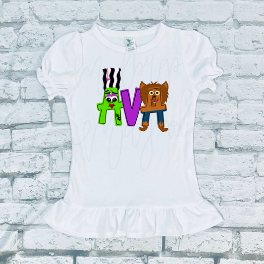 Monster Mash Girl Sub Shirt